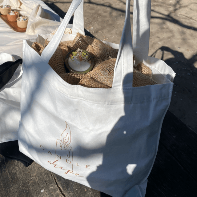 Tote bag Candle Shape