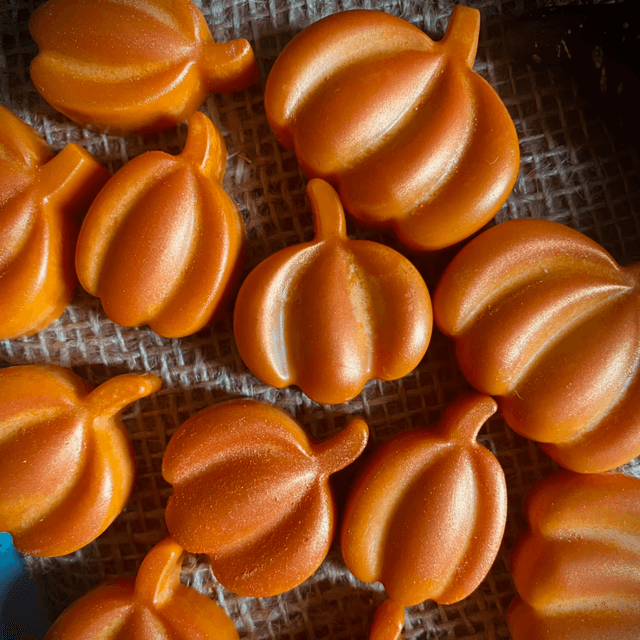 Fondants citrouille à la cire végétale