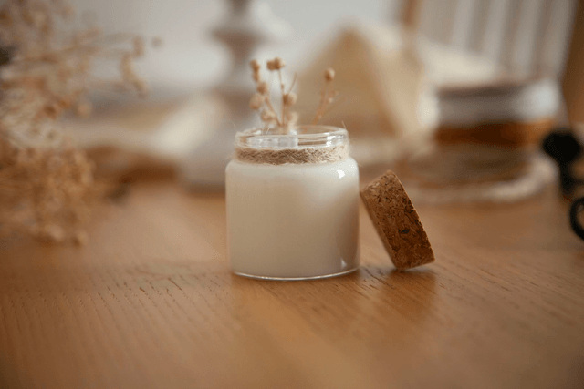 Bougie évènement | Bougie mariage | Bougie végétale parfumée | Mini pot liège 