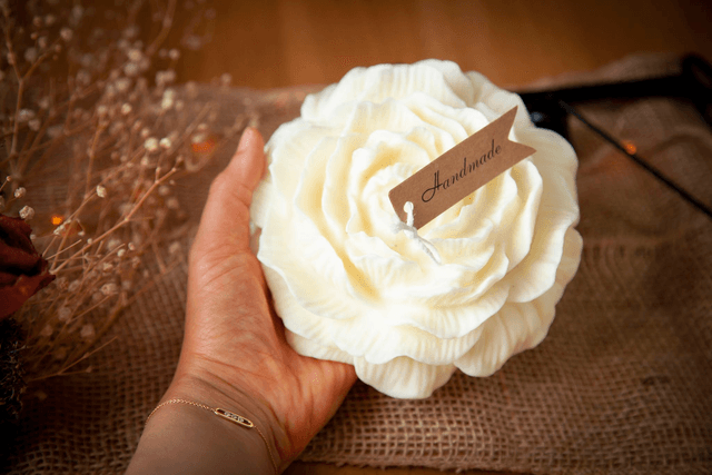 Pivoine candle