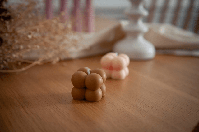 Mini bubble Bougie évènement | bougie invité | bougie végétale naturelle | bougie parfumée design