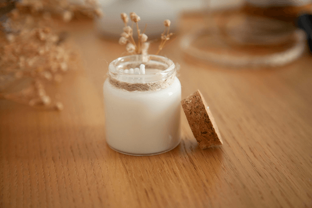 Bougie évènement | Bougie mariage | Bougie végétale parfumée | Mini pot liège 