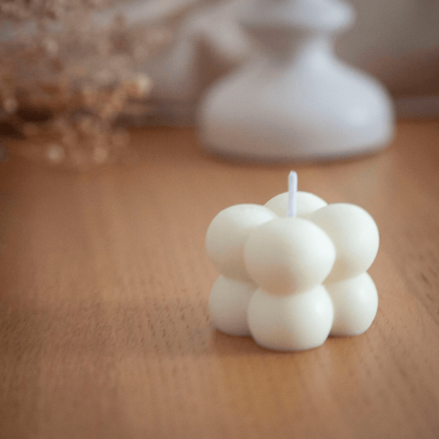 Mini bubble Bougie évènement | bougie invité | bougie végétale naturelle | bougie parfumée design