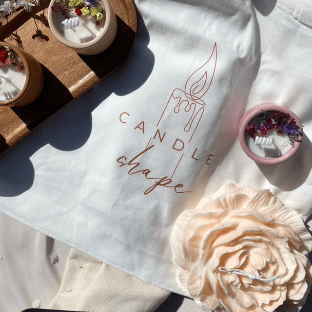 Tote bag Candle Shape