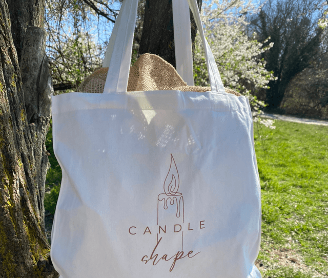Tote bag Candle Shape