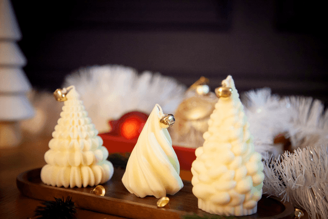 Bougie noël - Bougie sapin - Snow tree